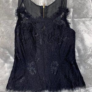 Leifsdottir Corset Black Top